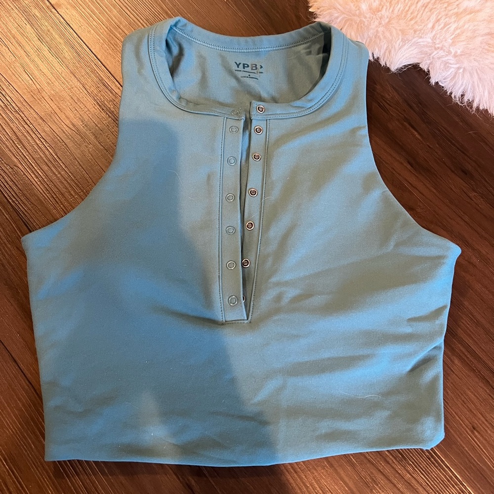 A&F YPB Henley Slim Tank